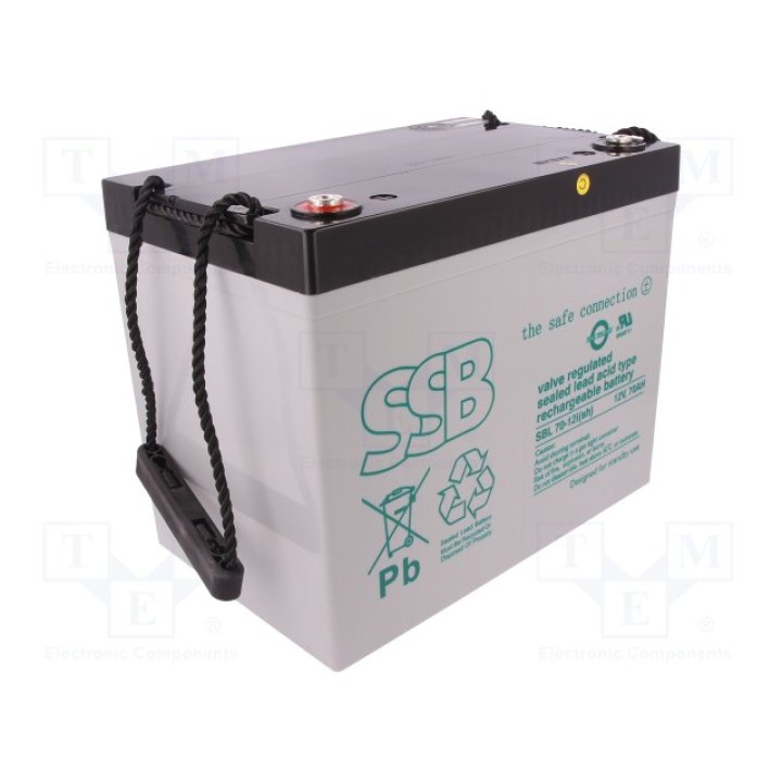 Свинцовый аккумулятор SSB ACCU-HP70-12S(SBL 70-12I(SH))