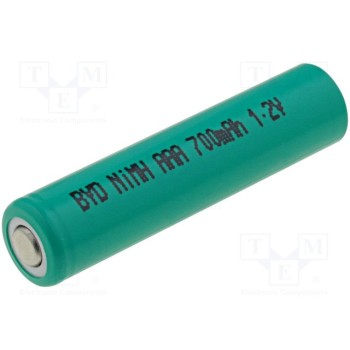 NiMh аккумулятор BYD Company Limited ACCU-BH-AAA700 