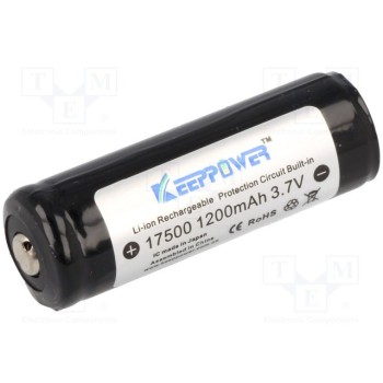 Li-Ion аккумулятор KEEPPOWER ACCU-ICR17500 