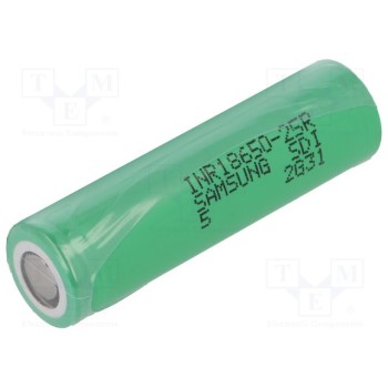 Li-Ion аккумулятор SAMSUNG ACCU-INR18650-25R 