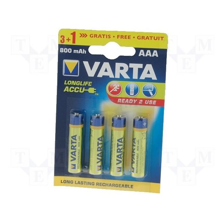 NiMh аккумулятор VARTA ACCU-R3800-V(56 703 101 404)