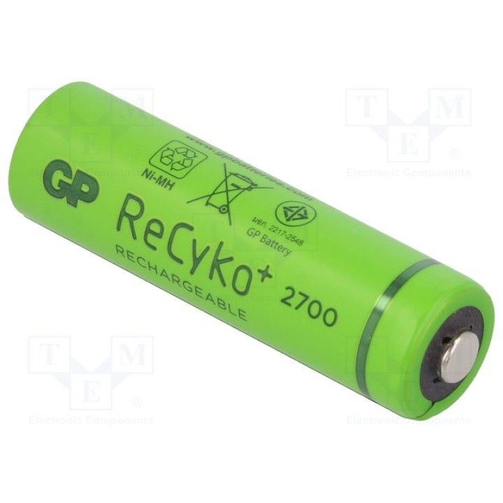 NiMh аккумулятор GP ACCU-R62700REGP(270AAHC)
