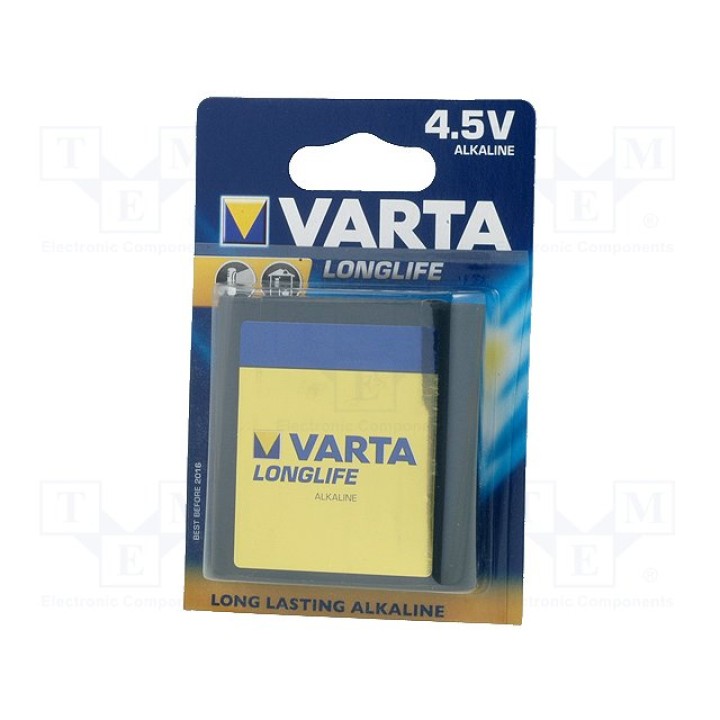Батарея щелочная VARTA BAT-3LR12VL(4112101411)
