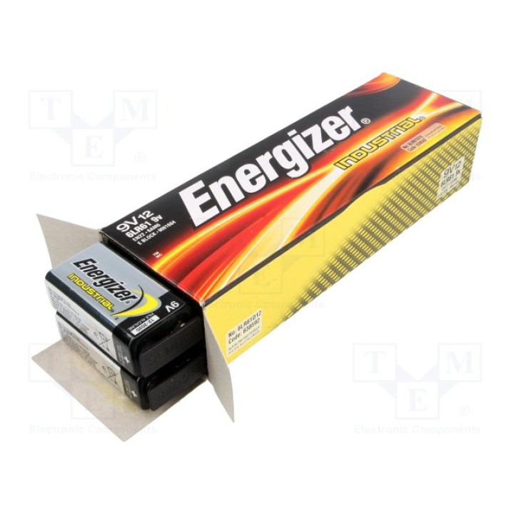 Батарея щелочная ENERGIZER BAT-6LR61EGI-BOX()