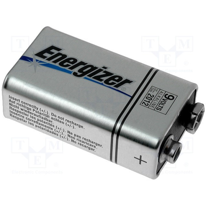 Батарея щелочная ENERGIZER BAT-6LR61EGU()