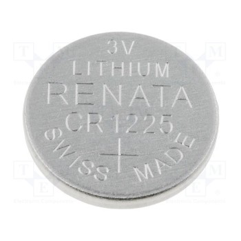 Литиевая батарея RENATA BAT-CR1225RE 