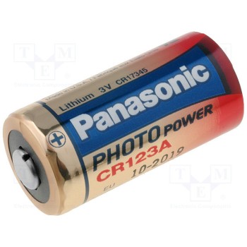 Литиевая батарея PANASONIC BAT-CR123AV 