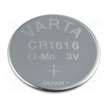 Литиевая батарея VARTA MICROBATTERY BAT-CR1616V 