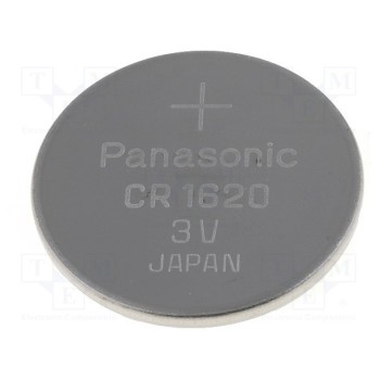 Литиевая батарея PANASONIC BAT-CR1620 
