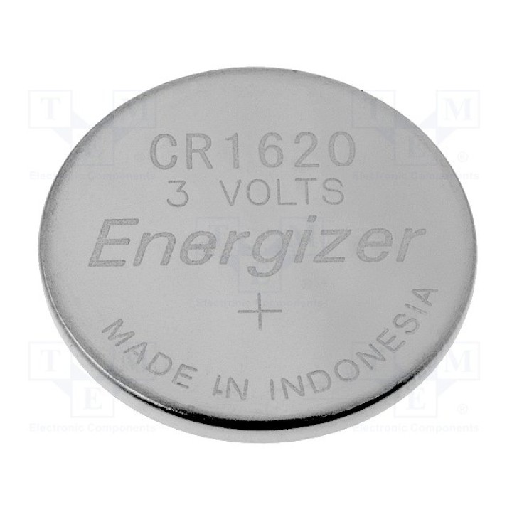 Литиевая батарея ENERGIZER BAT-CR1620EG(632315 CR1620)