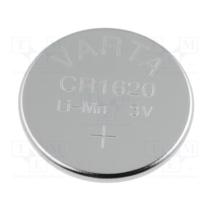 Литиевая батарея VARTA MICROBATTERY BAT-CR1620V(6620 101 501)