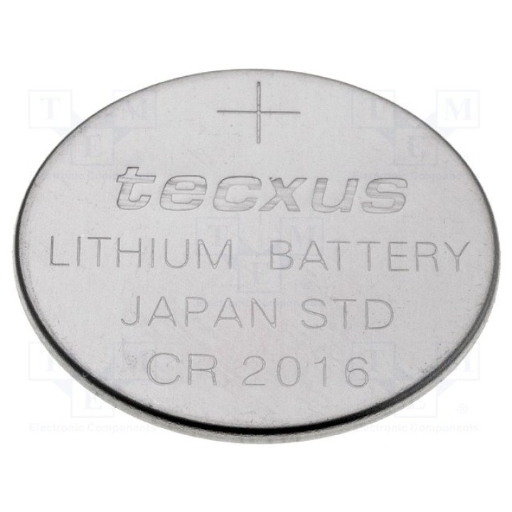 Литиевая батарея TECXUS BAT-CR2016TX(23681)