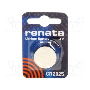 Литиевая батарея RENATA BAT-CR2025RE-B 