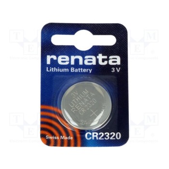 Литиевая батарея RENATA BAT-CR2320RE-B 