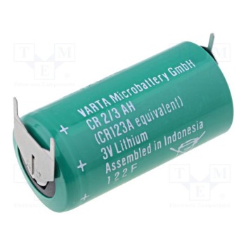 Литиевая батарея VARTA MICROBATTERY BAT-CR23AH-PCB 