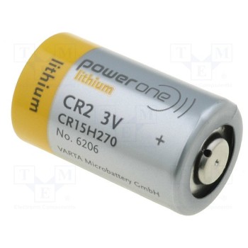 Литиевая батарея VARTA MICROBATTERY BAT-CR2V 
