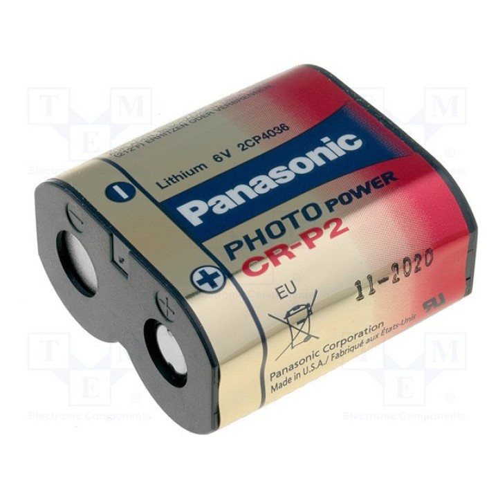 Литиевые батарейки PANASONIC BAT-CRP2P(CRP2)