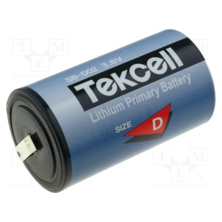 Литиевая батарея TEKCELL BAT-ER34615SBCNR(ER34615SB)
