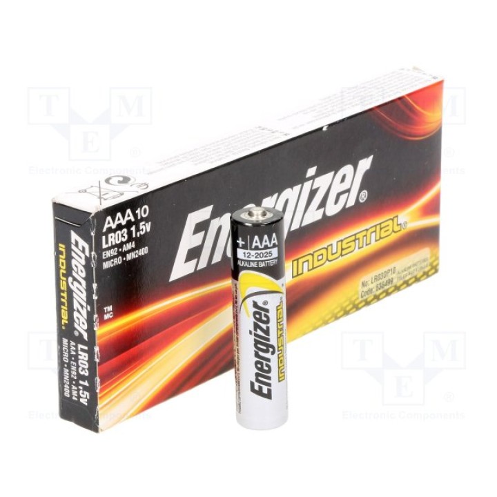 Батарея щелочная ENERGIZER BAT-LR03EGI-BOX()