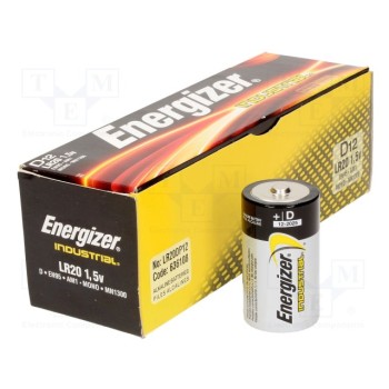 Батарея щелочная ENERGIZER BAT-LR20EGI-BOX 