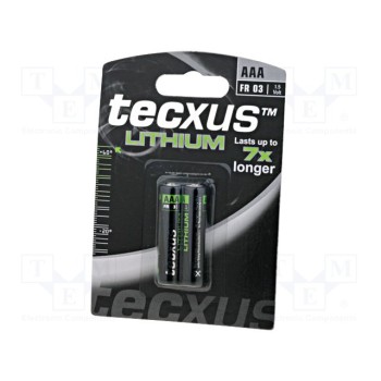 Литиевые батарейки TECXUS BAT-R03LITX-BL 