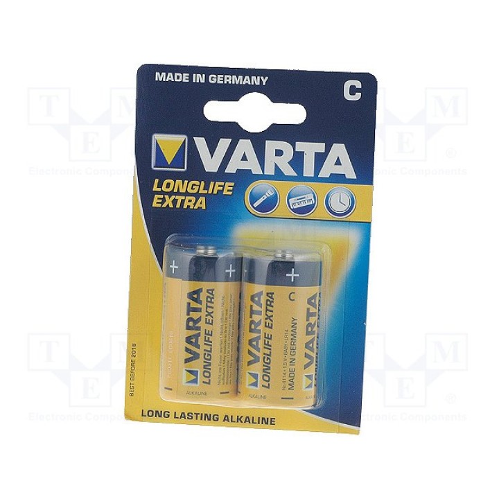 Батарея щелочная VARTA BAT-R14VL(4 114 101 412)
