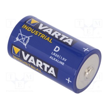 Алкалиновые батарейки VARTA BAT-R20V 