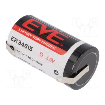 Литиевая батарея EVE BATTERY CO. EVE-ER34615CNR 