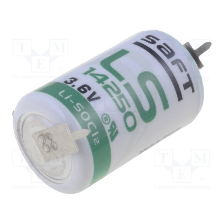 Литиевая батарея SAFT SAFT-LS14250PCB1X1(LS 14250 PCB 1X1)