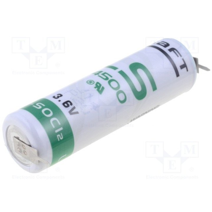 Литиевая батарея SAFT SAFT-LS14500PCB1X1(LS 14500 PCB 1X1)