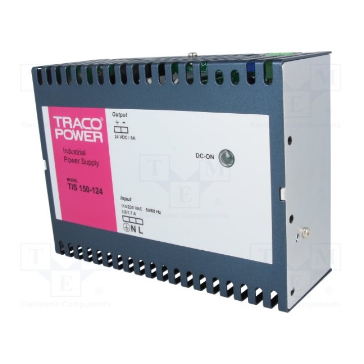 Блок питания на DIN-рейку TRACO POWER TIS150-124(TIS 150-124)