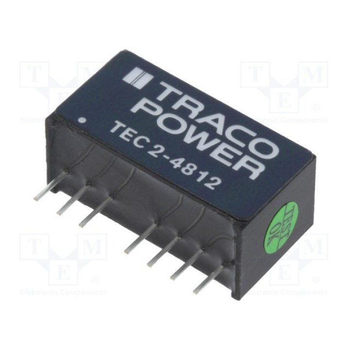 Преобразователь напряжения DC/DC TRACO POWER TEC2-4812(TEC 2-4812)