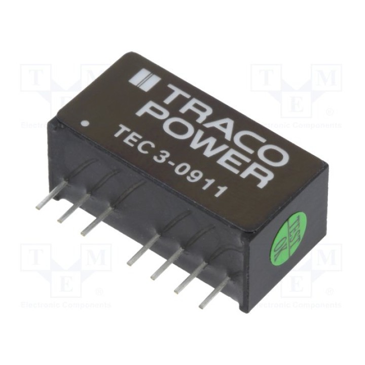 Преобразователь напряжения DC/DC TRACO POWER TEC3-0911(TEC 3-0911)