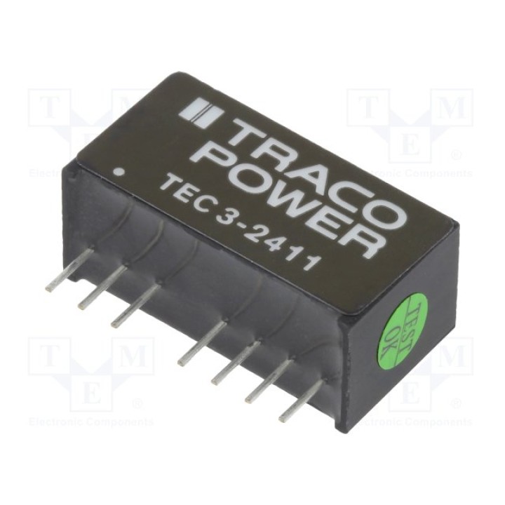 Преобразователь напряжения DC/DC TRACO POWER TEC3-2411(TEC 3-2411)