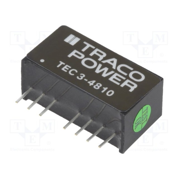Преобразователь напряжения DC/DC TRACO POWER TEC3-4810(TEC 3-4810)