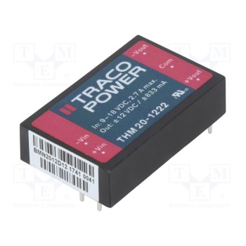 Преобразователь напряжения DC/DC TRACO POWER THM20-1222 