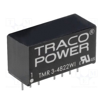Преобразователь напряжения DC/DC TRACO POWER TMR3-4822WI 