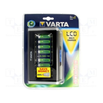 Микропроцессорное зарядное устройство VARTA LCD-MULTI-CHARGER 
