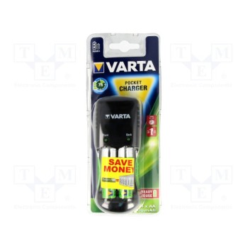  Зарядное устройство для аккумуляторов VARTA POCKET-CHAR4X2100 