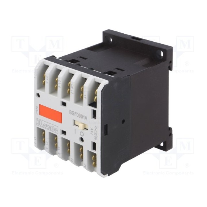 Контактор 3 полюсный LOVATO ELECTRIC 11BGF0901A024(11BGF0901A024)