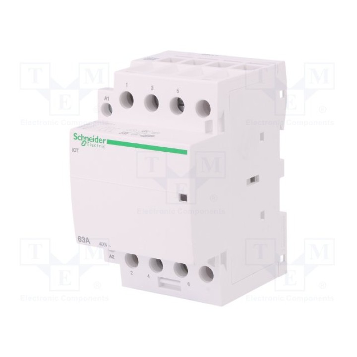 Контактор 3 полюсный установочный SCHNEIDER ELECTRIC A9C20863(A9C20863)