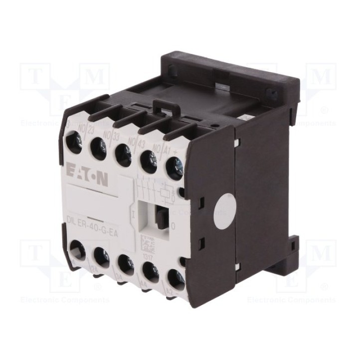 Контактор 4-полюсный EATON ELECTRIC DILER-40-G-24DC-E(DILER-40-G-EA(24VDC))