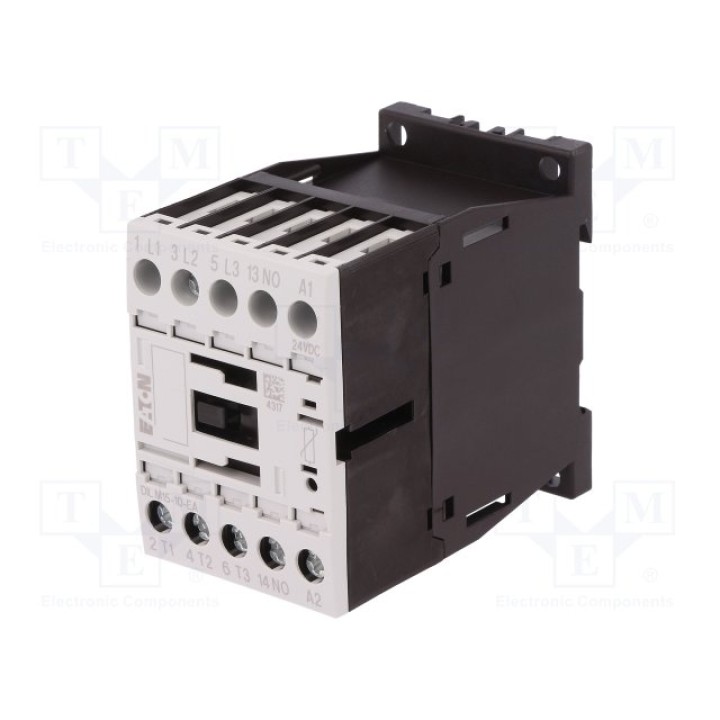 Контактор 3 полюсный EATON ELECTRIC DILM15-10-24DC-E(DILM15-10-EA(24VDC))