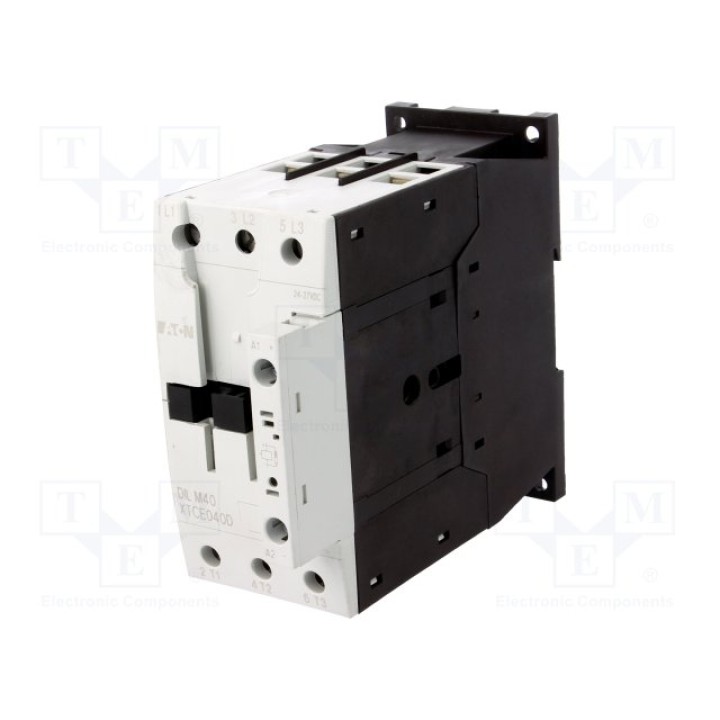 Контактор 3 полюсный EATON ELECTRIC DILM40-24VDC(DILM40(RDC24))