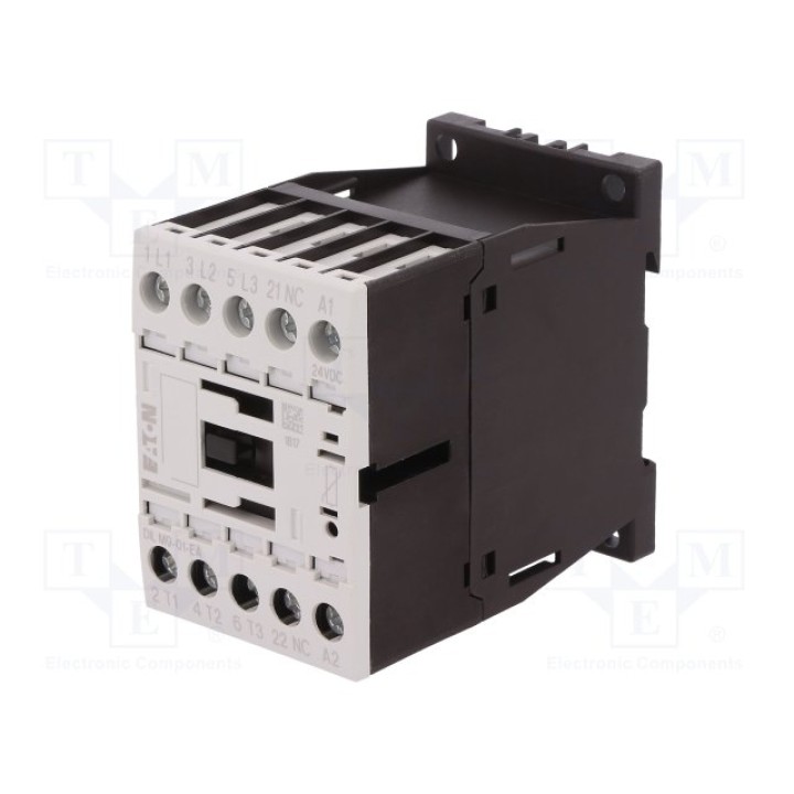 Контактор 3 полюсный EATON ELECTRIC DILM9-01-24DC-E(DILM9-01-EA(24VDC))