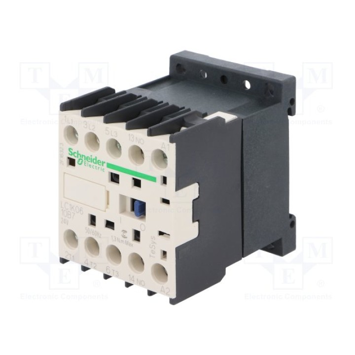 Контактор 3 полюсный SCHNEIDER ELECTRIC LC1K0610B7(LC1K0610B7)