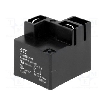 Силовое электромагнитное реле TE Connectivity T9AS1D22-24 