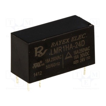 Электромагнитное реле RAYEX ELECTRONICS LMR1HA-24D 