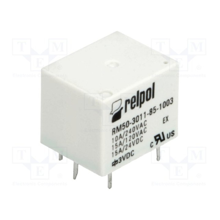 Электромагнитное реле RELPOL RM50-P-03(RM50-3011-85-1003)