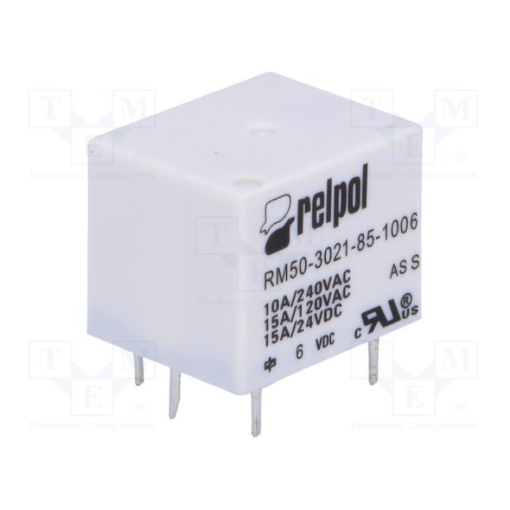 Электромагнитное реле RELPOL RM50-Z-06(RM50-3021-85-1006)
